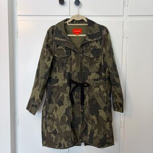 Joe Fresh Floral Camo Light Weight Utility Jacket